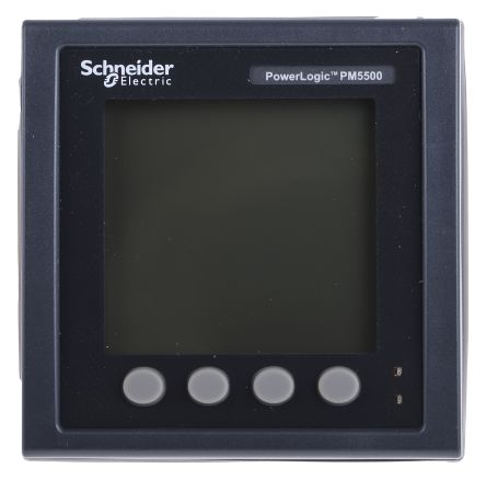 Schneider Electric Compteur D'énergie PM5000, 3 Phases, 400 (Phase And Neutral) V Ac, 690 (Phase) V Ac, 10 A, 65 Hz