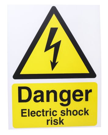 Warning Sign 300 x 200mm Safety Signs DANGER Compressed air