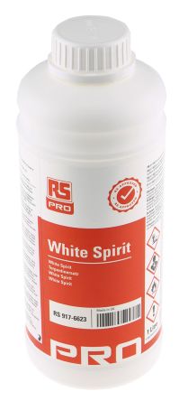 RS PRO White Spirit, Bouteille 1 L Nettoyage, Dégraissage