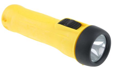 Wolf Safety TS-26 Taschenlampe Xenon Gelb Im Plastik-Gehäuse, 170 Lm / 5 M, 200 Mm ATEX, IECEx-Zulassung