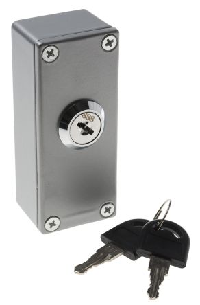 RS PRO Schlüsselschalter, 38 Mm X 90mm X 30 Mm