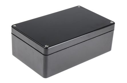 RS PRO Caja De PET Negro, 260 X 160 X 90mm, IP66