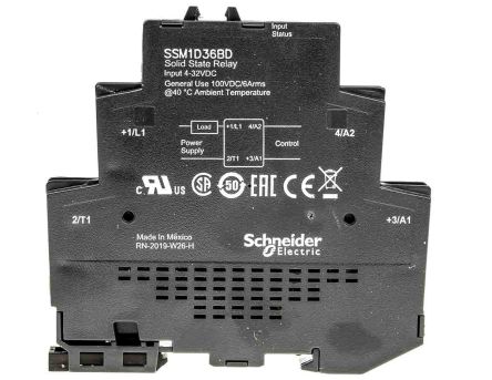 Schneider Electric Harmony Relay DIN-Schienen Halbleiterrelais DC, 1-poliger Schließer 100 V Dc / 6 A