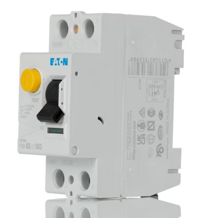 Eaton Moeller RCD/FI, 2-polig, 63A, 30mA Typ AC PFIM 230V