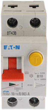 Eaton 剩余电流装置, Eaton Moeller系列, 10A, 30mA跳闸灵敏度