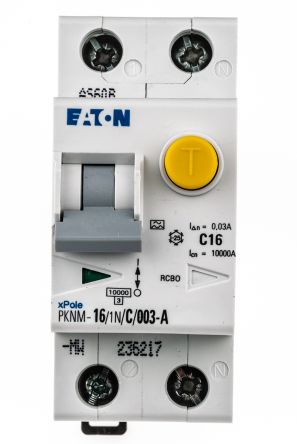 Eaton 剩余电流装置, Eaton Moeller系列, 16A, 30mA跳闸灵敏度