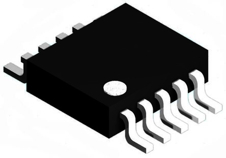 Microchip MCP6S93-E/UN, Programmable Gain Amplifier 2, Rail To Rail Input/Output, 10-Pin MSOP