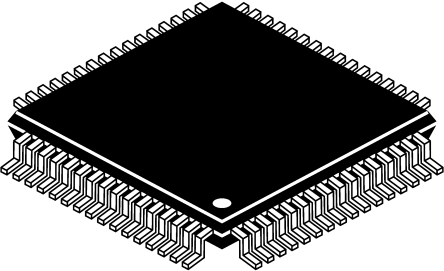 STMicroelectronics Microcontrolador STM32F102RBT6, Núcleo ARM Cortex M3 De 32bit, RAM 16 KB, 48MHZ, LQFP De 64 Pines