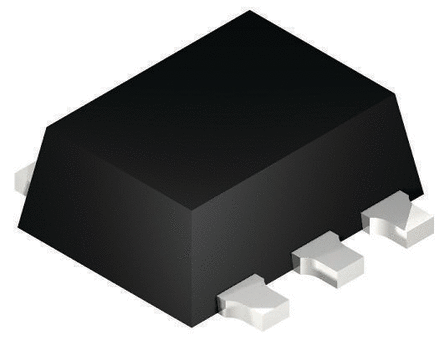 Onsemi PowerTrench FDY3000NZ N-Kanal Dual, SMD MOSFET 20 V / 600 MA 625 MW, 6-Pin SC-89-6