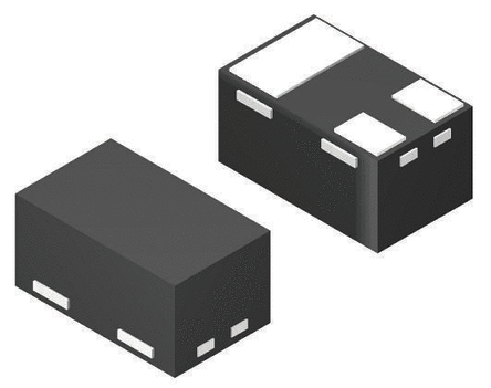 DiodesZetex N-Channel MOSFET, 1.3 A, 20 V, 3-Pin X2-DFN1006 Diodes Inc DMN2300UFB4-7B