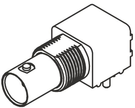 Molex Conector Coaxial 73171-2990, Hembra, Ángulo De 90°, Impedancia 75Ω, Montaje En PCB, Terminación De Orificio