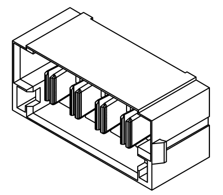Samtec MPT Leiterplatten-Stiftleiste Gerade, 2-polig / 1-reihig, Raster 5.0mm, Platine-Platine, Lötanschluss-Anschluss,