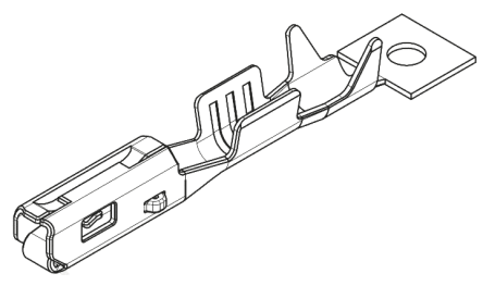 Molex Contact à Sertir Femelle Série 36799,, De 0.35mm² à 0.5mm²