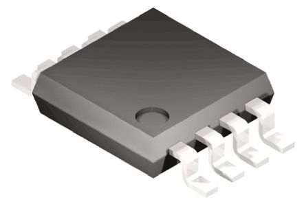 Microchip MCP79410-I/MS, Real Time Clock (RTC), 64B RAM Serial-I2C, 8-Pin MSOP