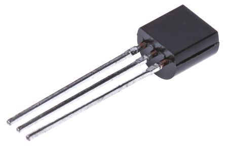 Onsemi BC549CTA THT, NPN Transistor 30 V / 100 MA 100 MHz, TO-92 3-Pin