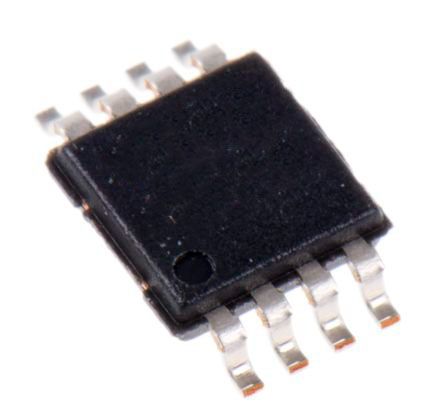 Microchip Operationsverstärker Zero Drift SMD R-R MSOP, Einzeln Typ. 4,5→ 45 V, 8-Pin