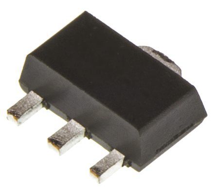 STMicroelectronics 2STF2550 SMD, PNP Transistor –50 V / -10 A 1 MHz, SOT-89 4-Pin