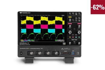 Teledyne LeCroy WaveSurfer 4104HD VOLL AUSGESTATTET Speicher Tisch Oszilloskop 4-Kanal Analog 1GHz