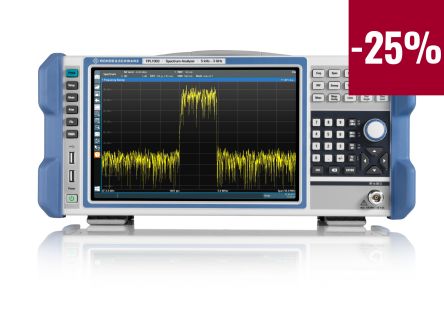 Rohde & Schwarz Bundle Analizador De Espectro FPL-EMI3 FPL1003,, 1 Canal Canales, TFT Color, GPIB, LAN, USB, Sobremesa