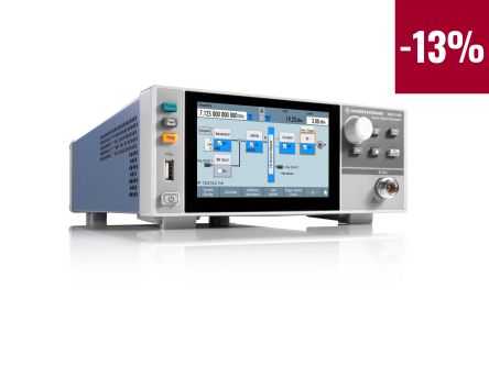 Rohde & Schwarz SMCV100BP2 Bundle HF-Signalgenerator 4kHz → 3GHz, Auflösung 0.001Hz