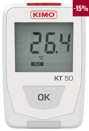 KIMO Monitor De Temperatura KT-50, Para Humedad, Temperatura, Interfaz USB