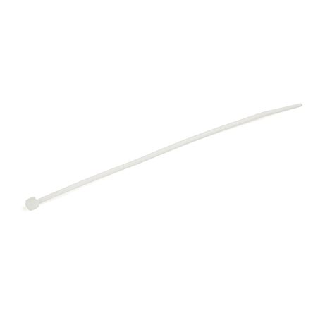 StarTech.com Cable Tie, Cable Ties, 150mm x 4 mm, White Nylon, Pk-1000