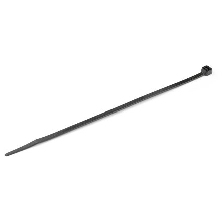 StarTech.com Cable Tie, Cable Ties, 200mm x 5 mm, Black Nylon, Pk-1000