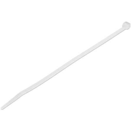 StarTech.com Cable Tie, Cable Ties, 200mm x 5 mm, White Nylon, Pk-1000