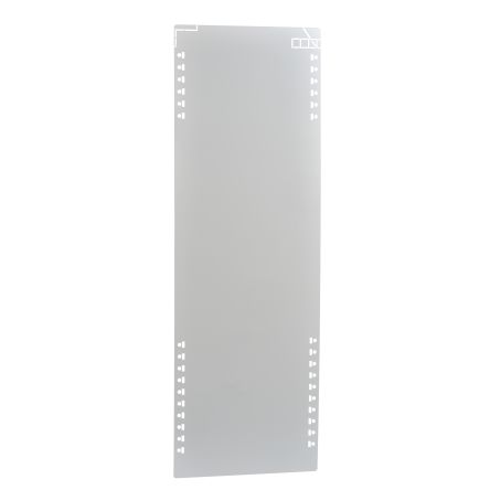 Schneider Electric Cable Clamp, Side Barrier, White Metal