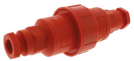 Bulgin 3 Pole IP68 Rating Cable Mount Mains Inline Connector Rated At 16A