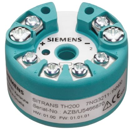 Siemens Temperatur-Messumformer Ø 44 Mm 11 → 35 V Dc Für PT100