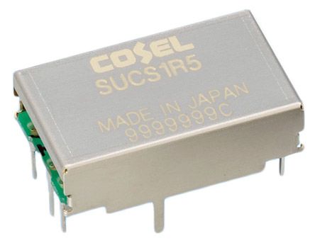 Cosel DC/DC-Wandler 1.32W 12 V Dc IN, 3.3V Dc OUT / 400mA 500V Ac Isoliert