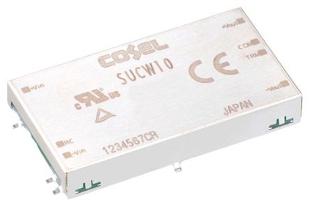 Cosel DC/DC-Wandler 10W 5 V Dc IN, ±12V Dc OUT / 450mA 500V Ac Isoliert