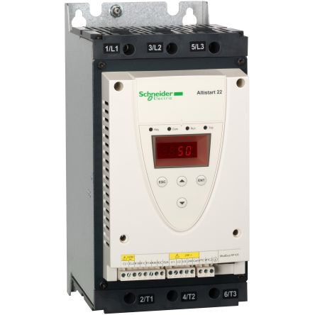 Schneider Electric Altistart 22 Soft Starter,, 20 hp, 208 → 600 V, 3 Phase, IP20