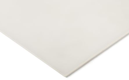 RS PRO PEHD Kunststoffplatte, Weiß, 30mm X 500mm X 500mm / 0.95 → 0.96g/cm³ Bis +80°C, Voll