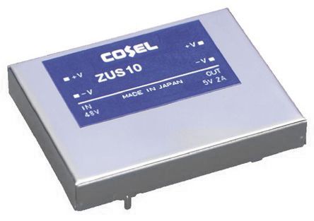 Cosel DC/DC-Wandler 10W 24 V Dc IN, 12V Dc OUT / 900mA 500V Ac Isoliert