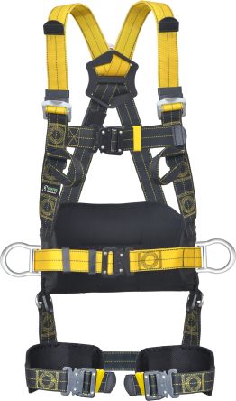 KRATOS SAFETY FA1021400 Front, Rear, Sides Attachment Harness with comfort belt, 140kg Max, S/M/L