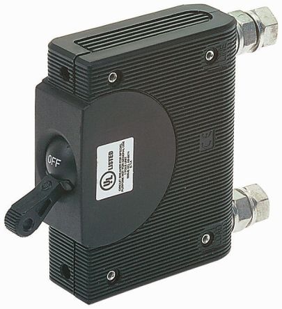 ETA Interrupteur-sectionneur, 1P, 125A, 80 V Dc, 480V C.a.