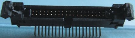Samtec EHF Leiterplatten-Stiftleiste Gewinkelt, 10-polig / 2-reihig, Raster 1.27mm, Kabel-Platine,