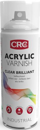 CRC Pintura Con Aerosol ACRYLIC PAINT De Color Transparente Brillo, Sin RAL, De 400ml