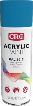 CRC ACRYLIC PAINT Sprühfarbe Blau Glänzend, 400ml, RAL 5015