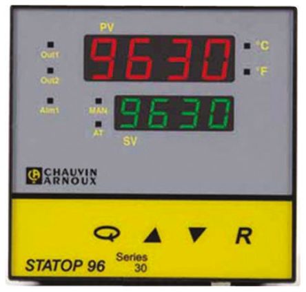 Pyro Controle Régulateur De Température PID, STATOP 96, 90→260 V C.a., 1 Sortie
