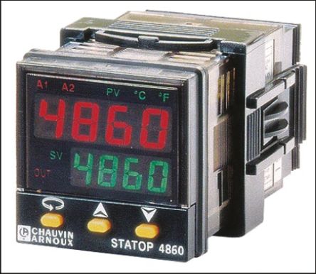 Pyro Controle Controlador De Temperatura PID Serie STATOP 4860, 90 → 260 V Ac, 1 Salida