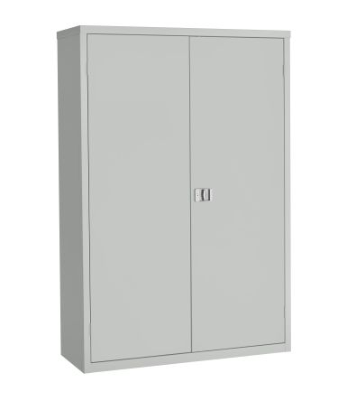 RS PRO 2 Door Steel Floor Standing Cupboard, 1830 x 1219 x 457mm