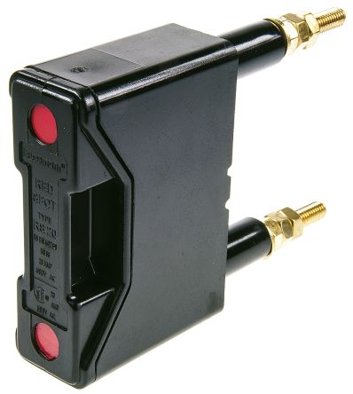 Rs20p G Blk Cooper Bussmann Yes 20a Rail Mount Fuse Holder For A1 Main Product