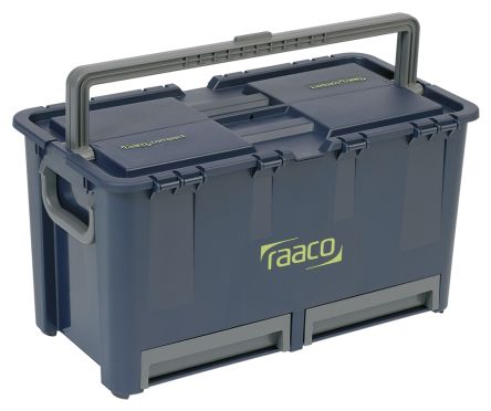 136600 Raaco Compact 47 2 Drawers Plastic Tool Box 292 X 540 X