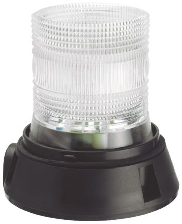 RS PRO Flashing Beacon, 12 V Dc, 24 V Dc, Surface Mount, Incandescent Bulb, IP56