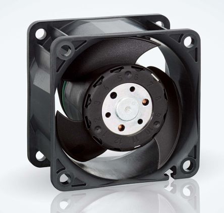 Ebm-papst Ventilateur Axial 600 J 24 V Dc, 70m³/h, 60 X 60 X 32mm, 7.7W