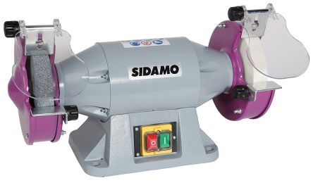 Sidamo TM 150 Doppelschleifmaschine Für Ø 150mm Schleifscheiben, 520W / 230V