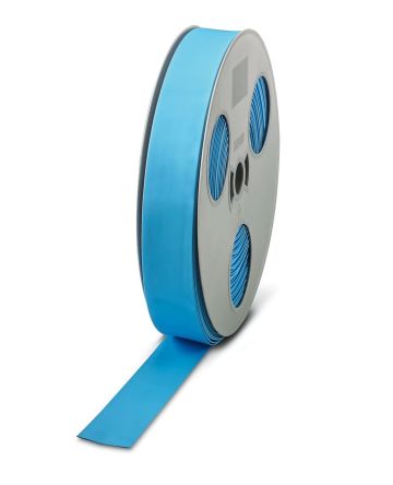 Phoenix Contact Halogen Free Heat Shrink Sleeving, Blue 19.1 → 38.1mm Sleeve Dia. x 80mm Length 2:1 Ratio, WMS